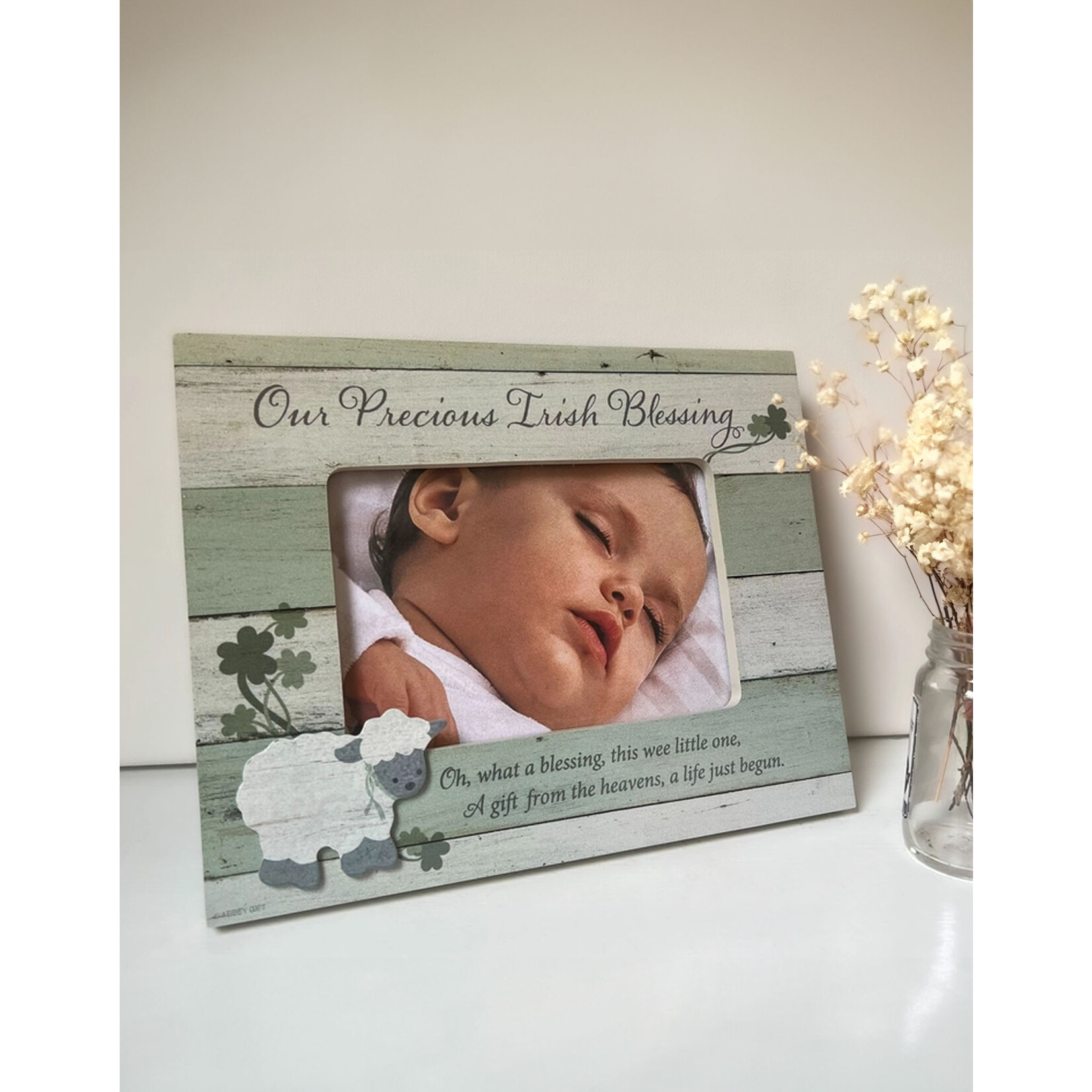 DECOR “OUR PRECIOUS IRISH BLESSING” BABY FRAME