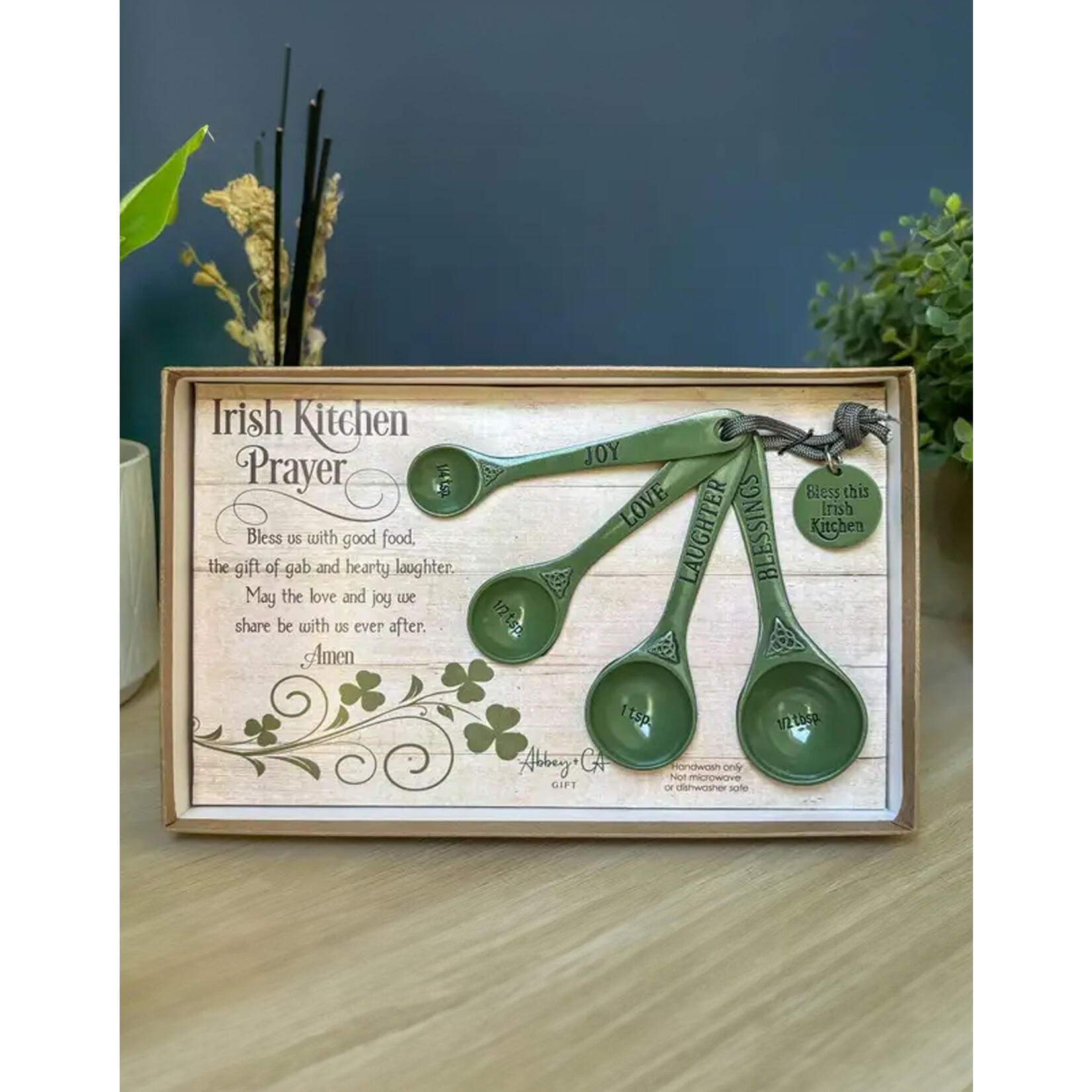 KITCHEN & ACCESSORIES IRISH KITCHEN PRAYER MEASURING SPOONS
