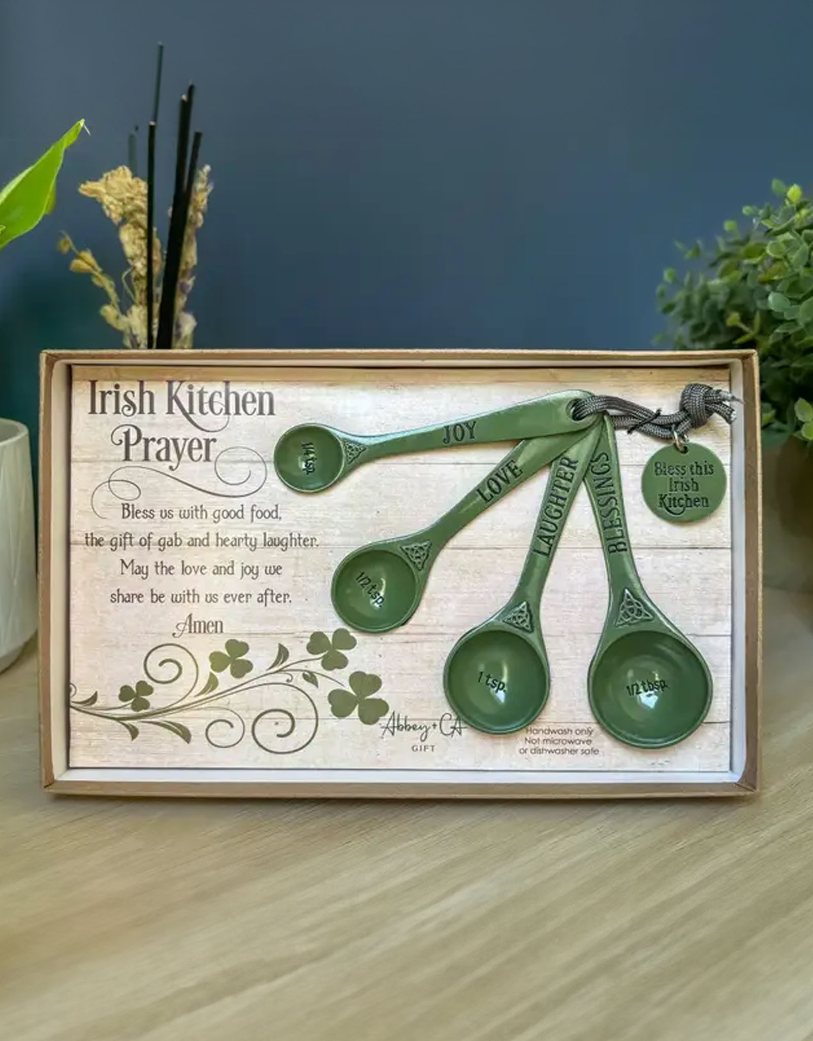 KITCHEN & ACCESSORIES IRISH KITCHEN PRAYER MEASURING SPOONS
