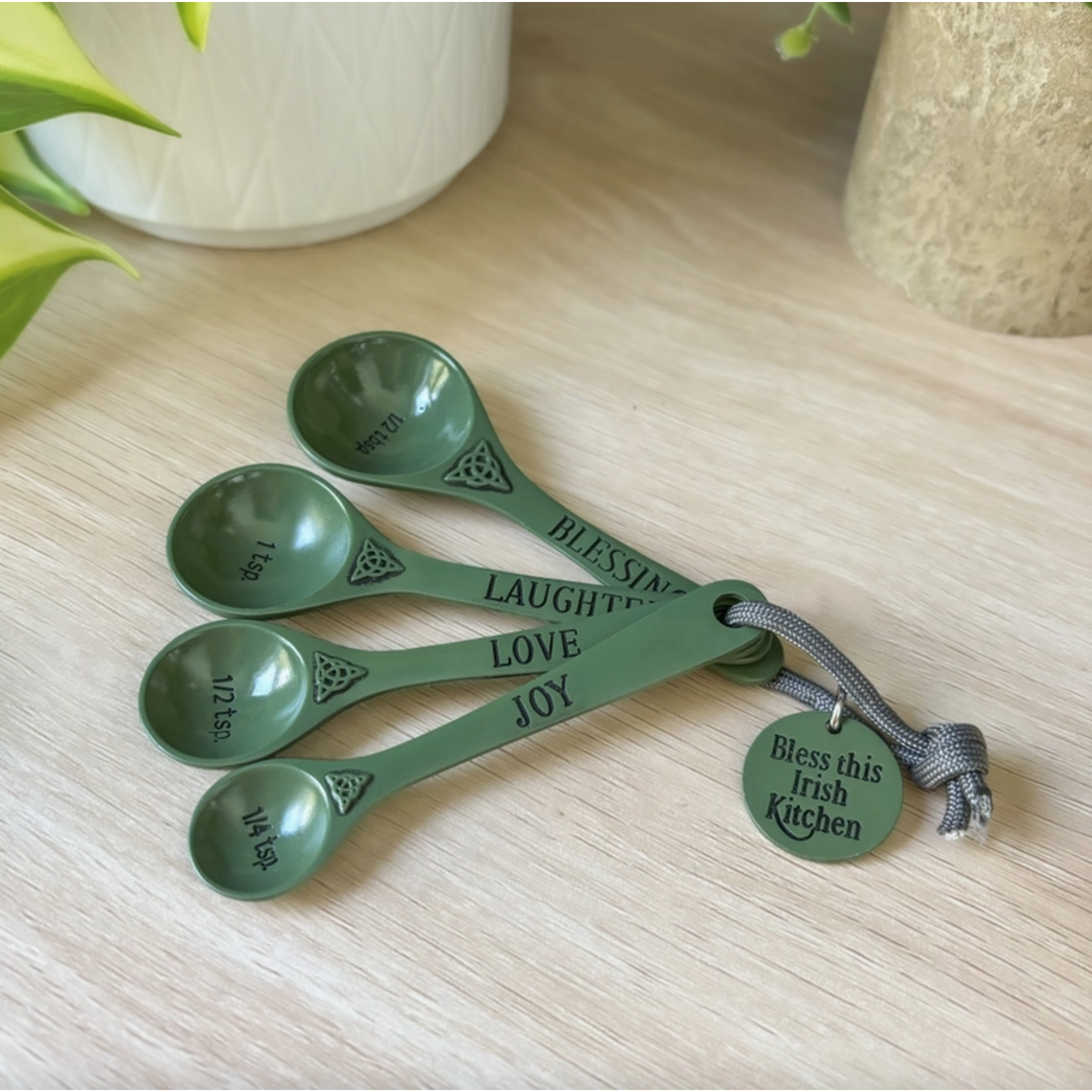 KITCHEN & ACCESSORIES IRISH KITCHEN PRAYER MEASURING SPOONS