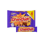 CANDY CADBURY CRUNCHIE BAR - 4pk