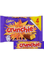 CANDY CADBURY CRUNCHIE BAR - 4pk