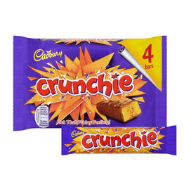 CANDY CADBURY CRUNCHIE BAR - 4pk
