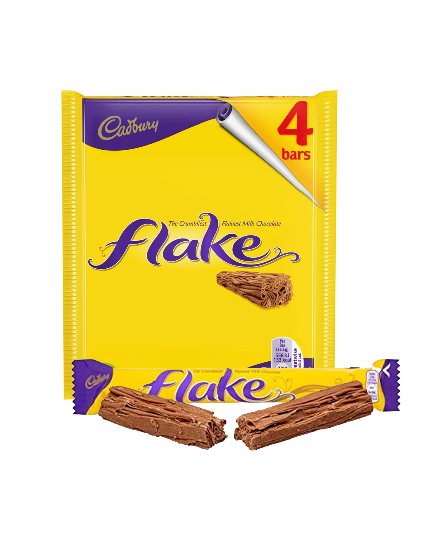 CANDY CADBURY FLAKE BAR - 4pk