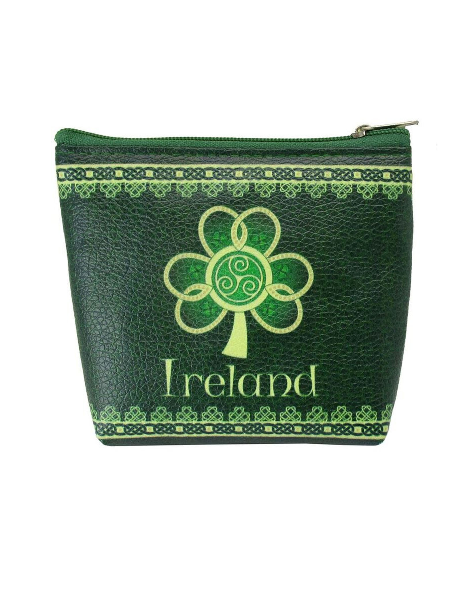 ACCESSORIES ZIP COIN PURSE - Shamrock