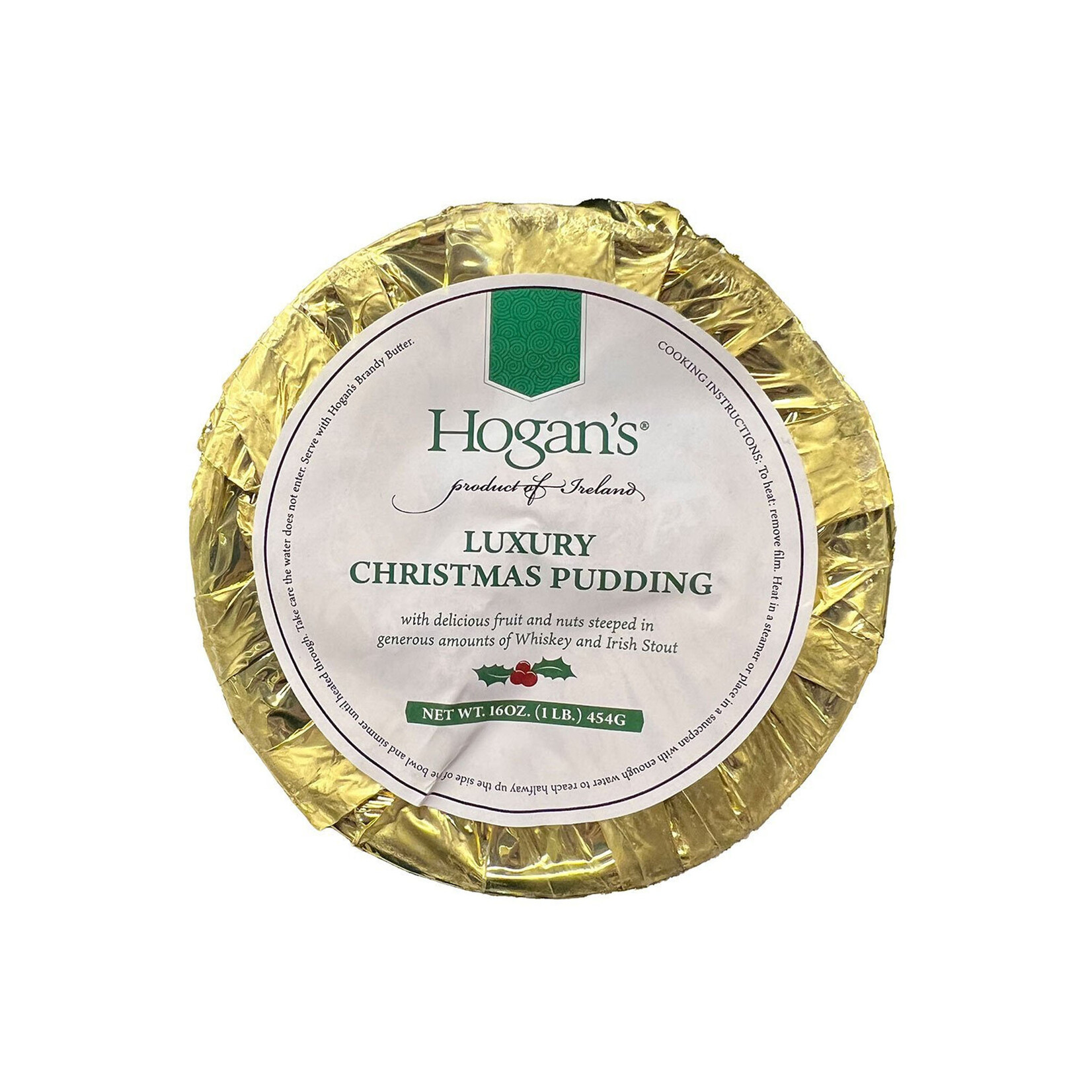 HOLIDAY TREATS HOGAN'S LUXURY CHRISTMAS PUDDING (454g)