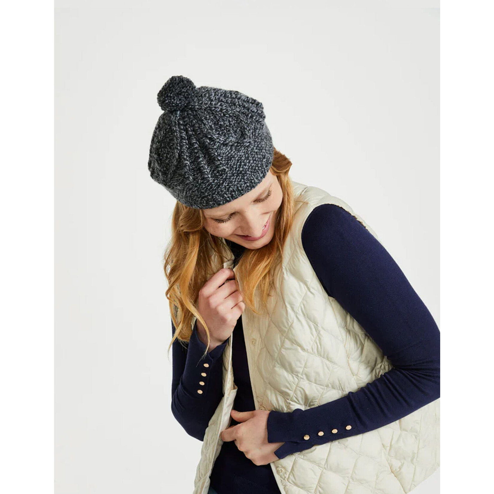 ACCESSORIES ARAN KNIT ADULT BERET