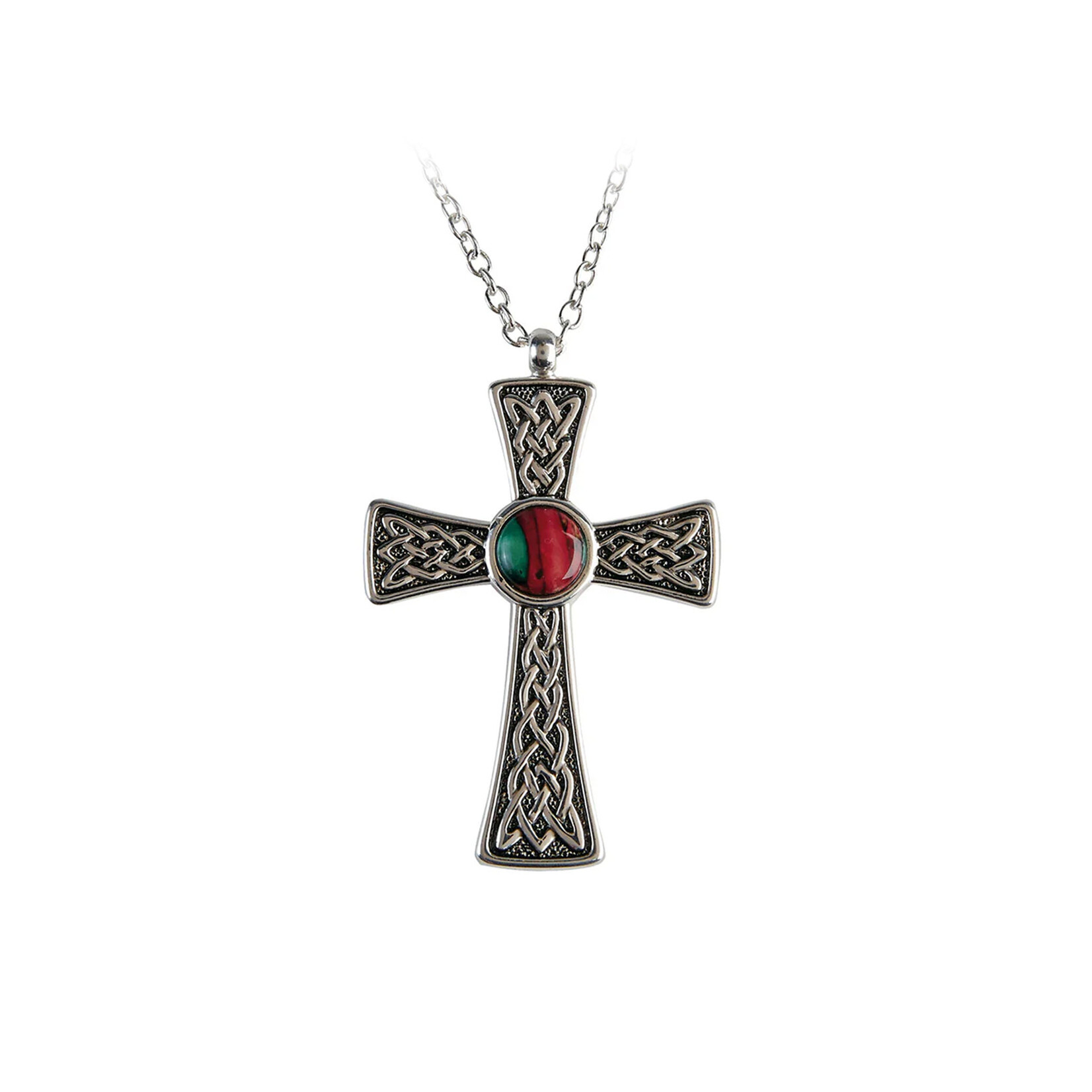 CELTIC CROSSES HEATHERGEM LRG CELTIC CROSS  PENDANT
