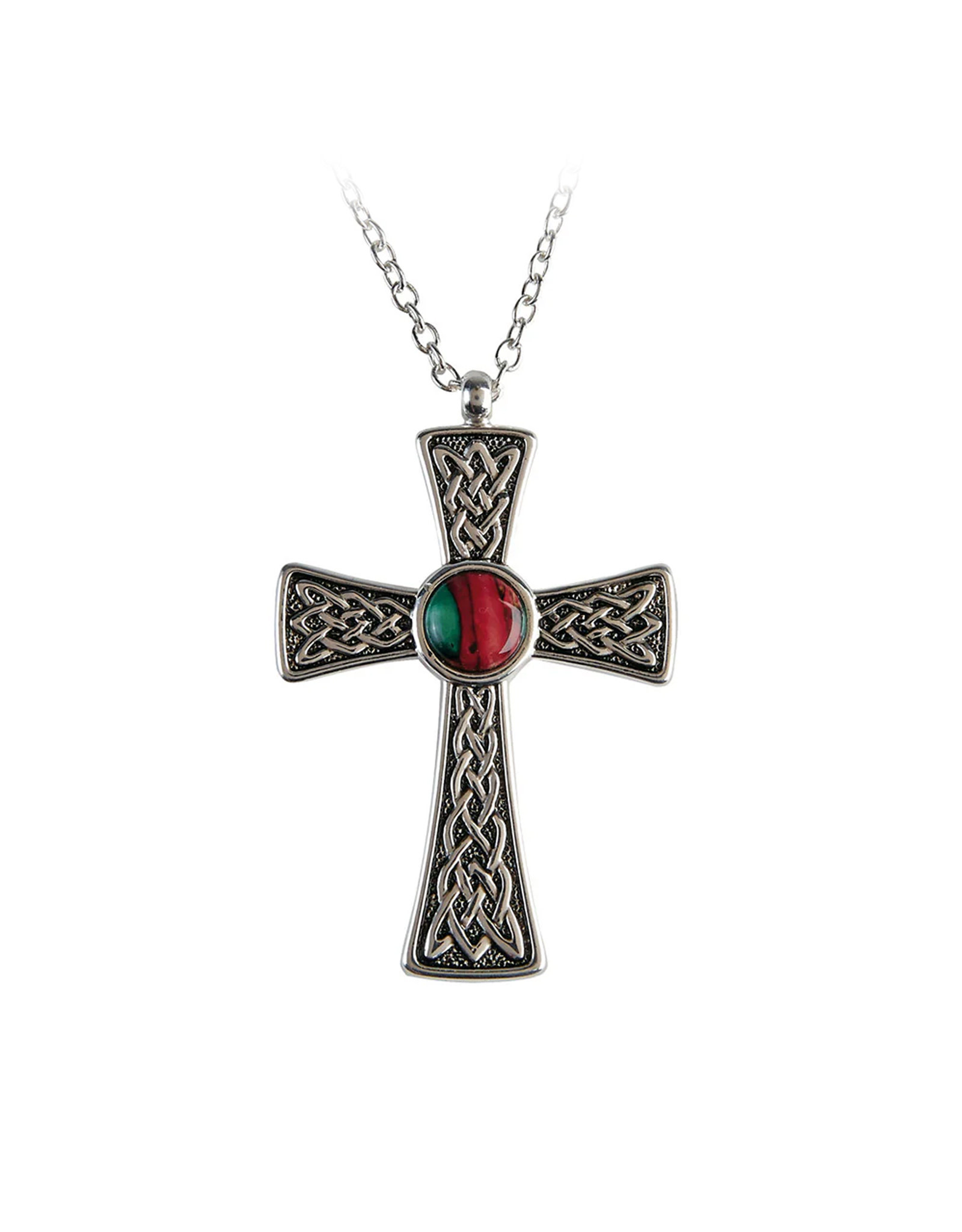 CELTIC CROSSES HEATHERGEM LRG CELTIC CROSS  PENDANT