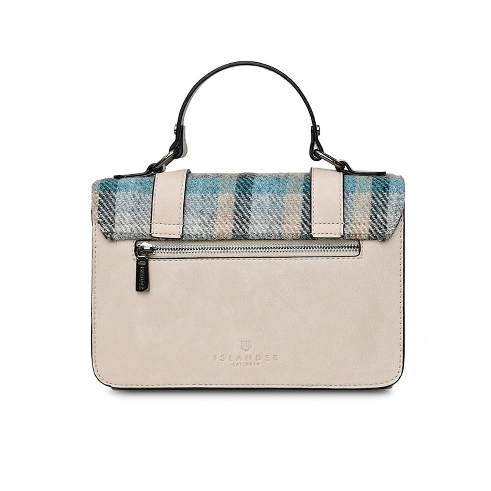 ACCESSORIES ISLANDER LARGE SATCHEL w HARRIS TWEED Islander Tartan