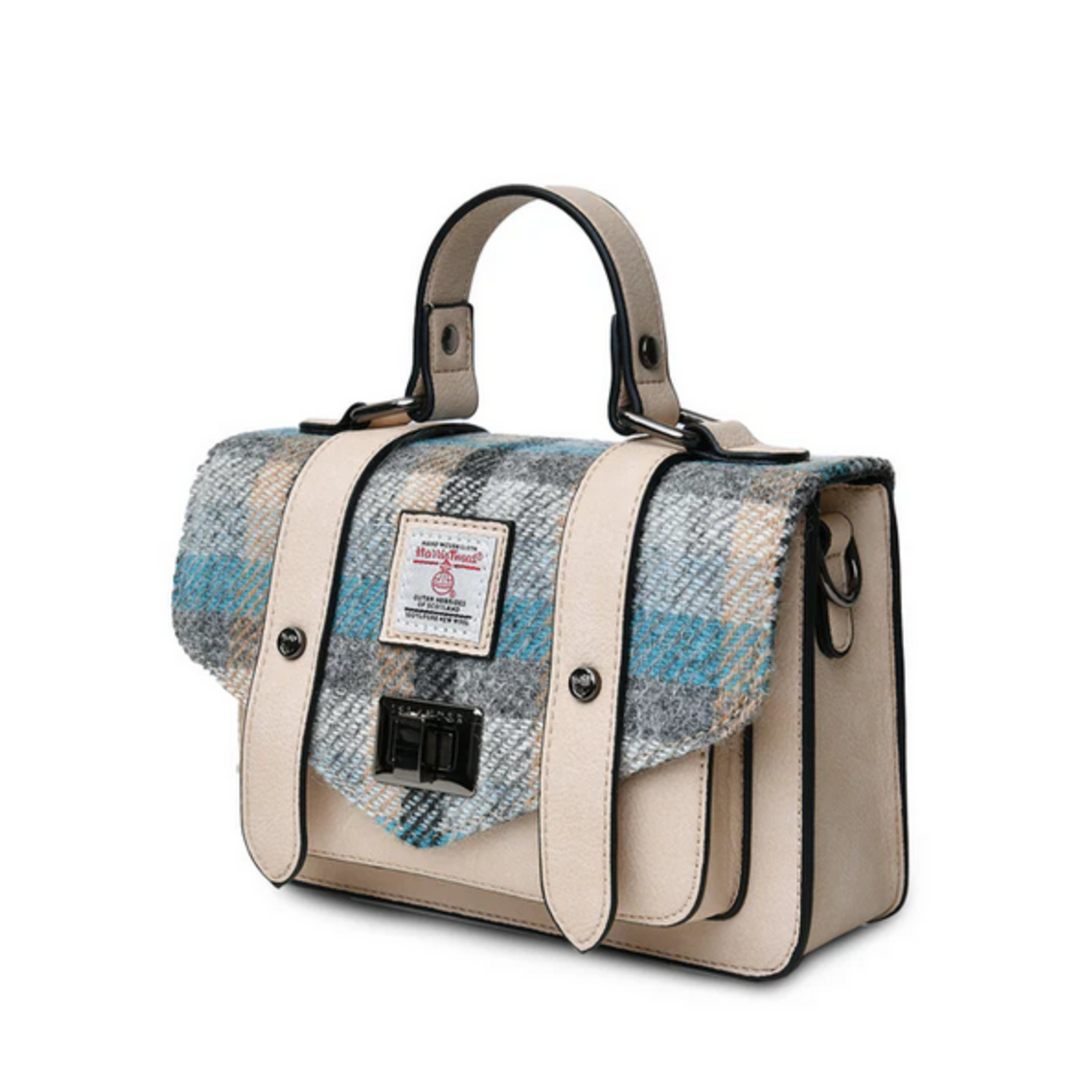 ACCESSORIES ISLANDER MINI SATCHEL w HARRIS TWEED Islander Tartan