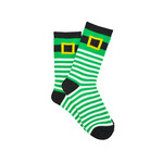 ST PATRICK'S DAY NOVELTY ST PATS LEPR BUCKLE SOCKS