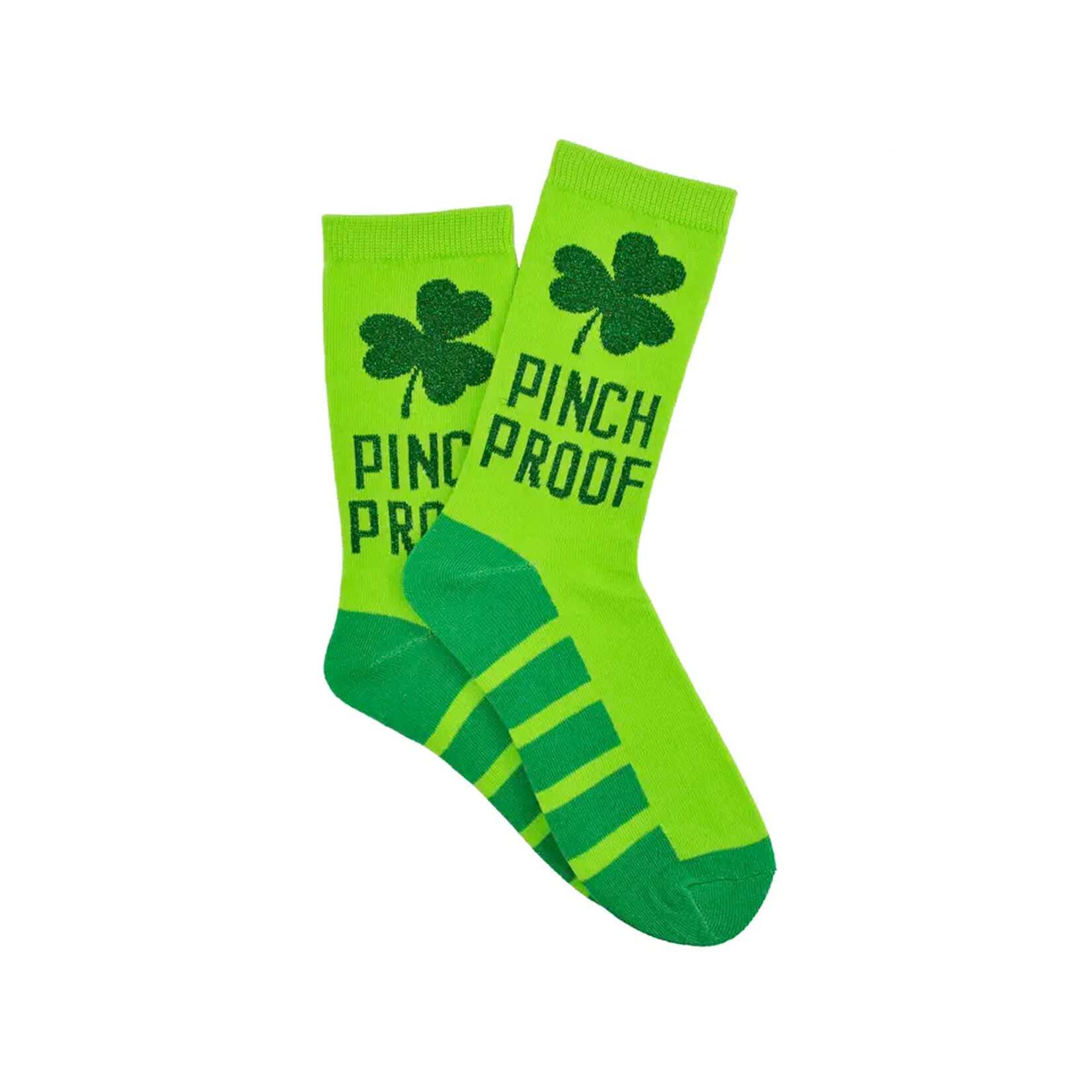 ST PATRICK'S DAY NOVELTY ST PATS PINCH PROOF SOCKS