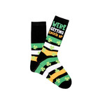 ST PATRICK'S DAY NOVELTY ST PATS 'LUCKED UP' SOCKS