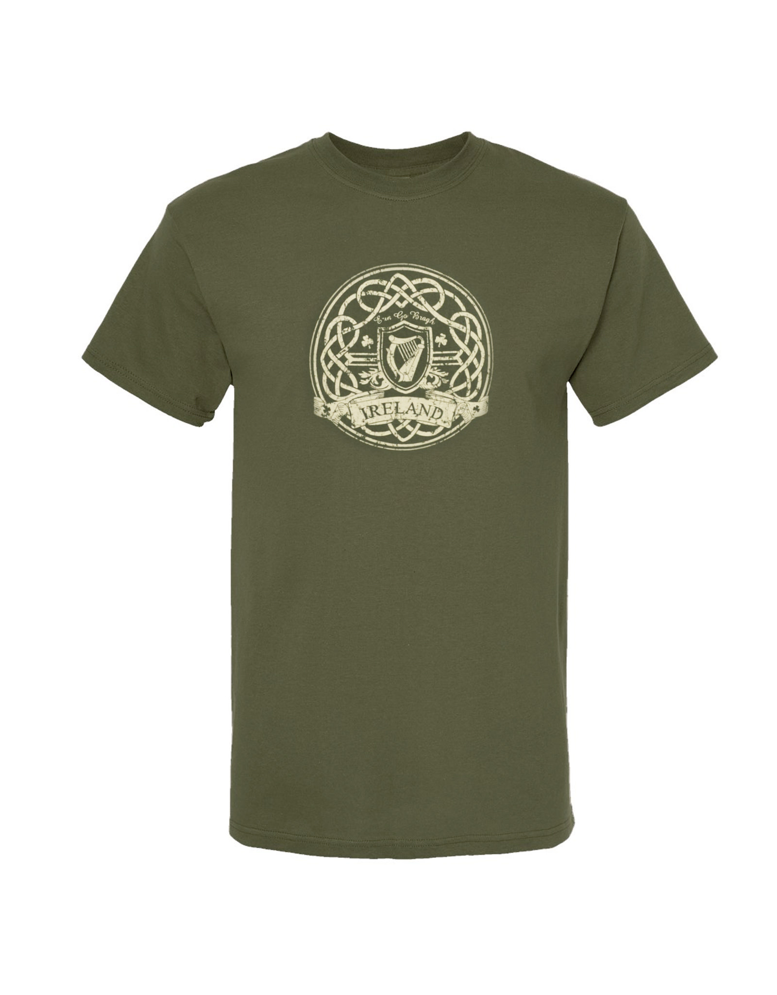 SHIRTS CLEARANCE: DISTRESSED HARP TEE SHIRT :FINAL SALE