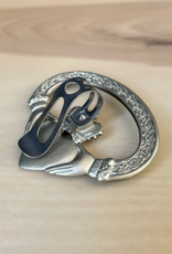 KEYCHAINS/CAR/ETC CLADDAGH CELTIC VISOR CLIP