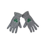 ACCESSORIES DONEGAL BAY FLEECE GLOVES - Grey Shamrocks