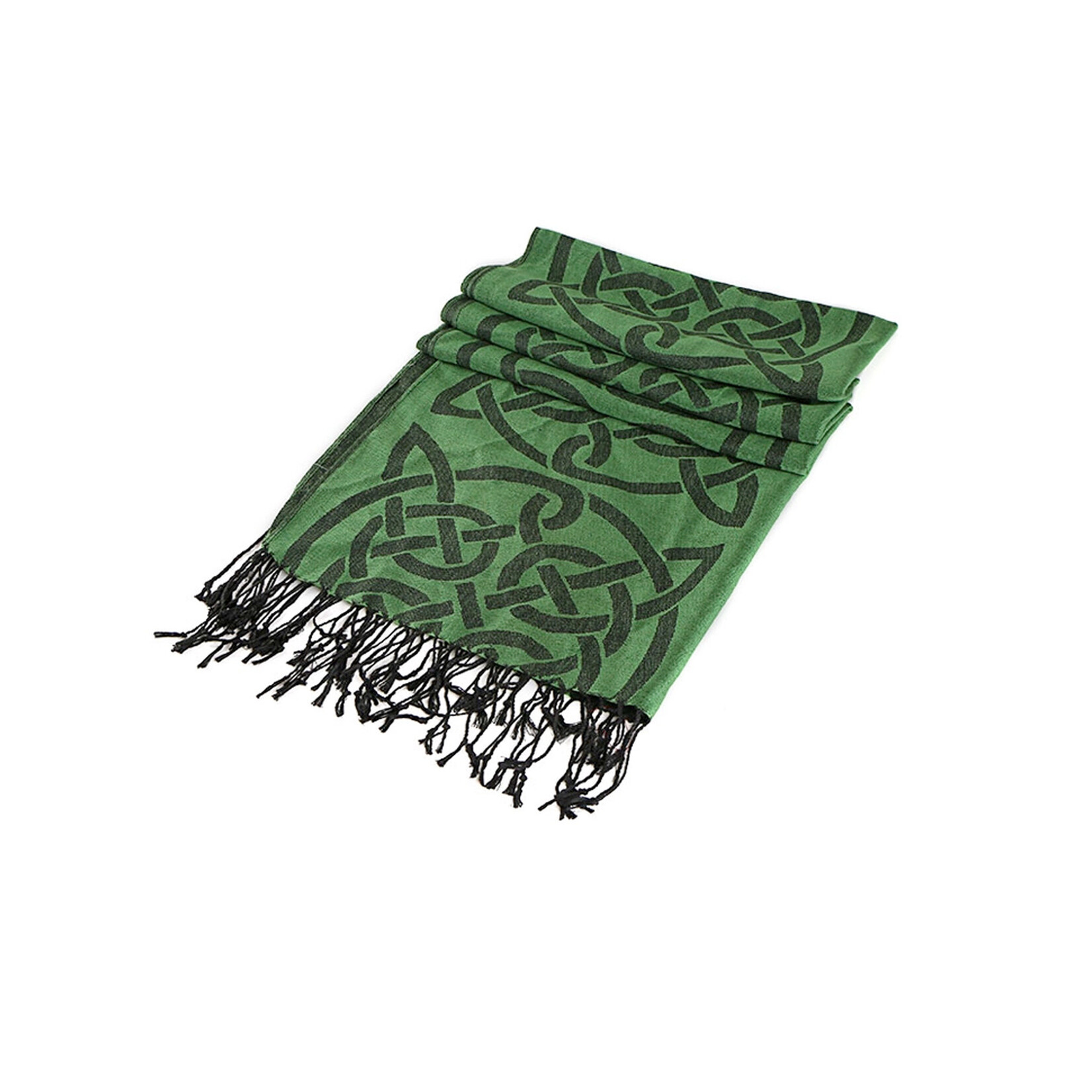 ACCESSORIES CELTIC ORE PASHMINA STYLE SCARF - Drk Green
