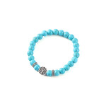 BRACELETS & BANGLES CELTIC TREE OF LIFE ENERGY BRACELET - Turquoise