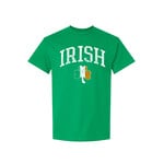 SHIRTS CLEARANCE: IRISH SHAMROCK GREEN T-SHIRT :FINAL SALE