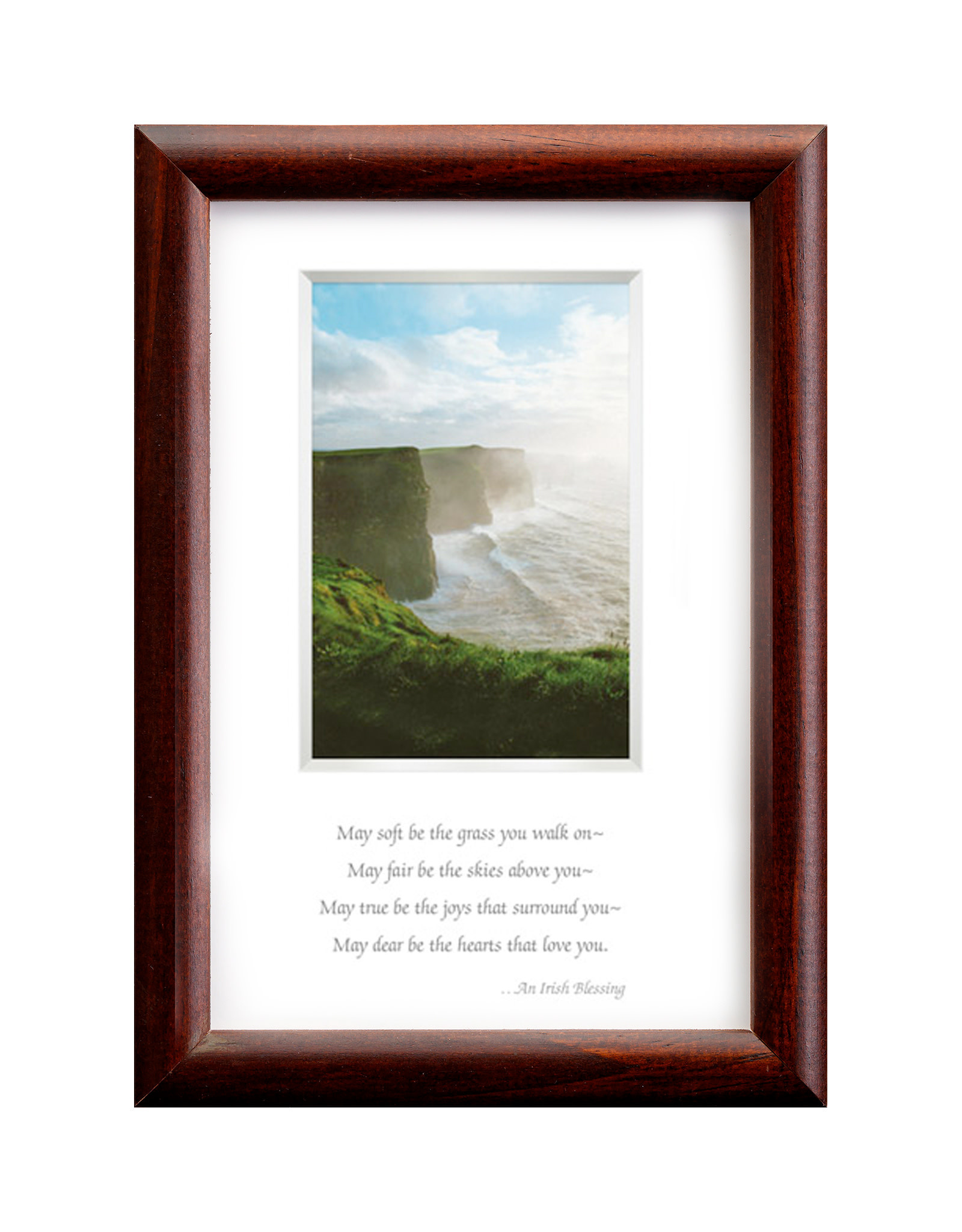 PLAQUES, SIGNS & POSTERS MINI IRISH PRINTS -  May Soft Be The Grass