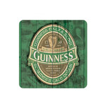 BARWARE GUINNESS SINGLE COASTER - Nostalgic Grn Label