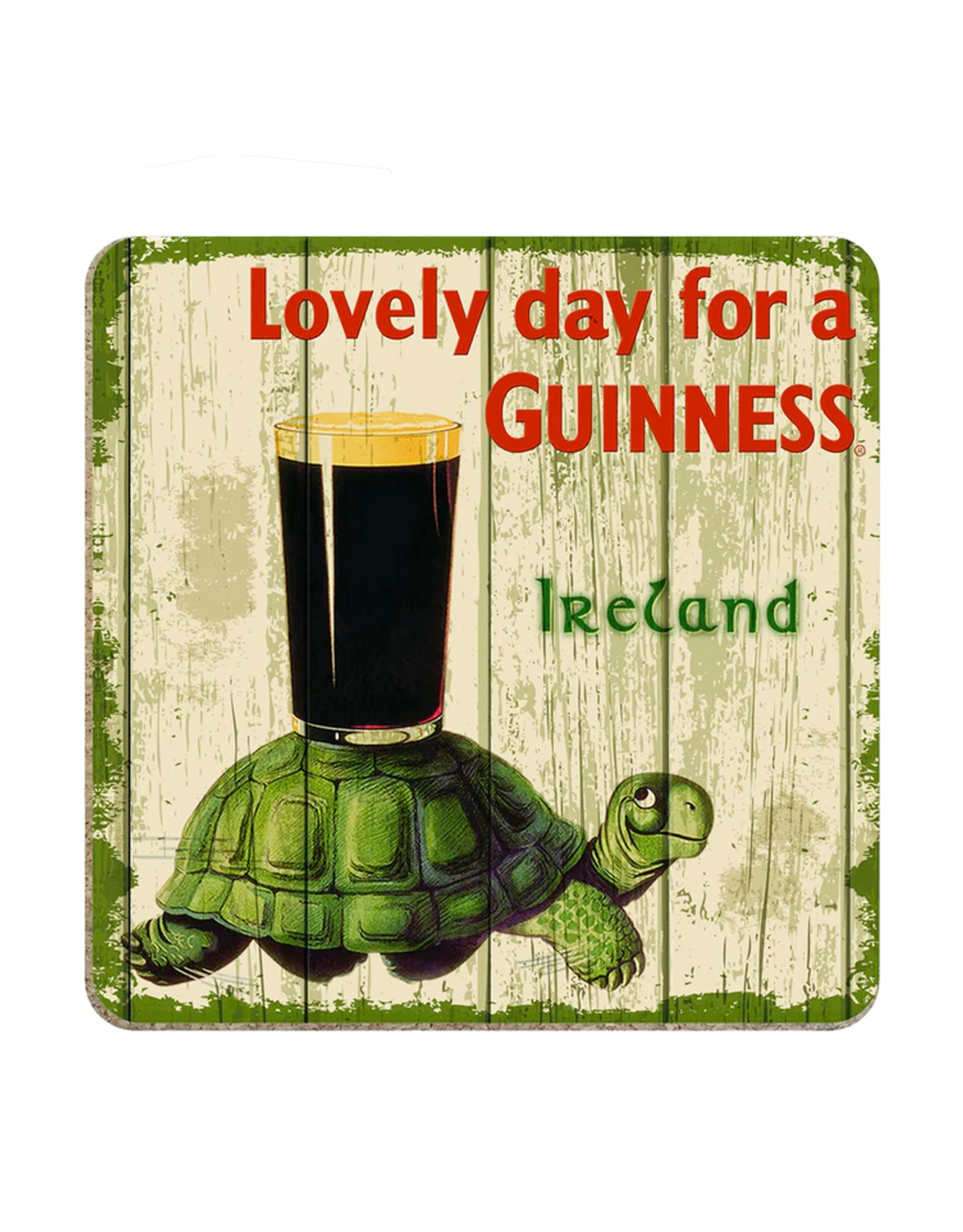 BARWARE GUINNESS SINGLE COASTER - Nostalgic Tortoise