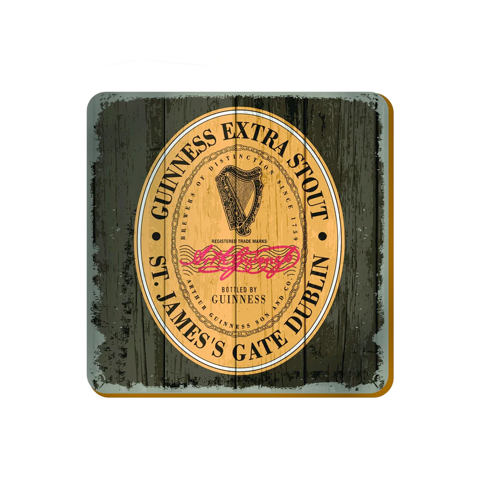BAR GUINNESS SINGLE COASTER - Nostalgic Label