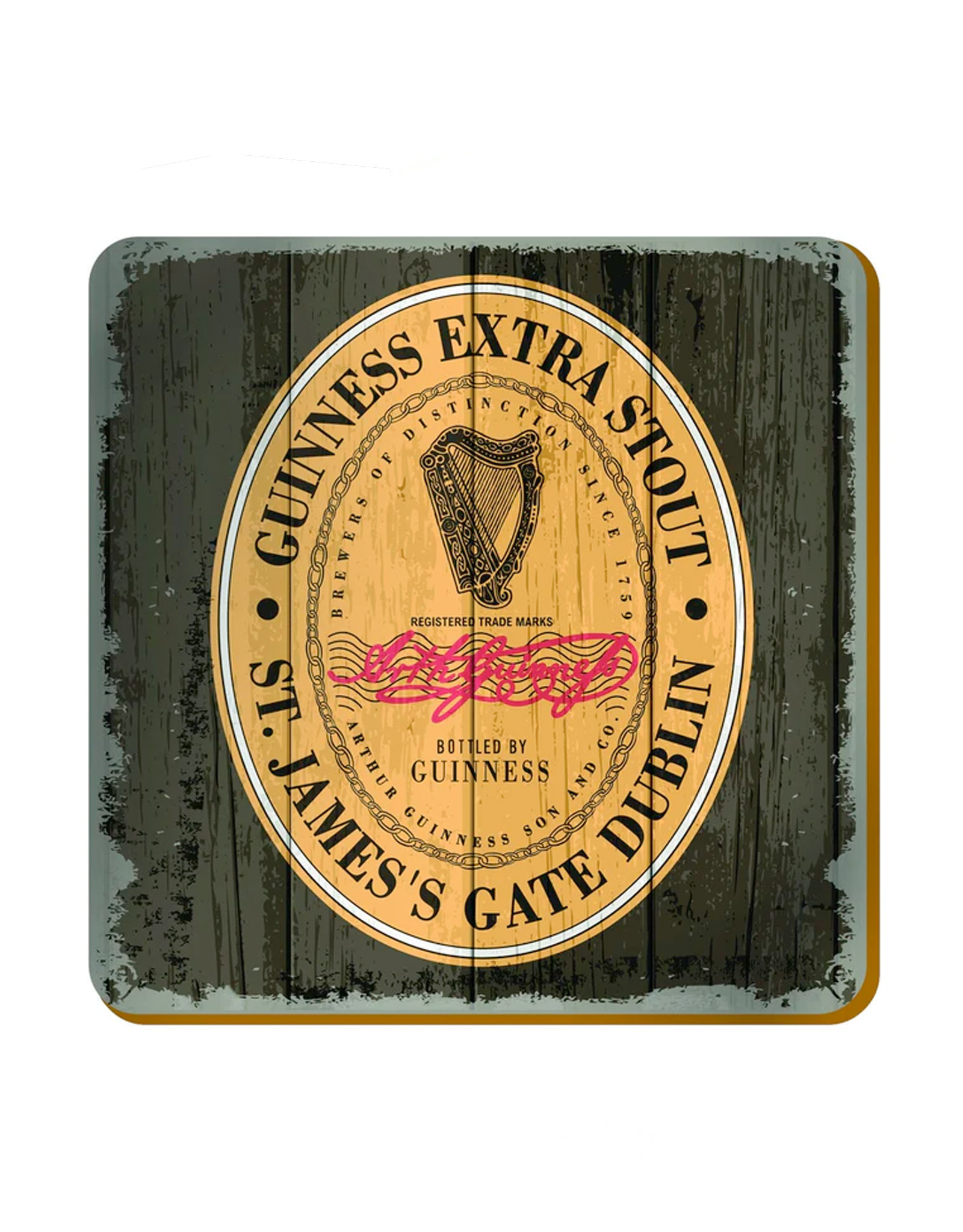 BAR GUINNESS SINGLE COASTER - Nostalgic Label