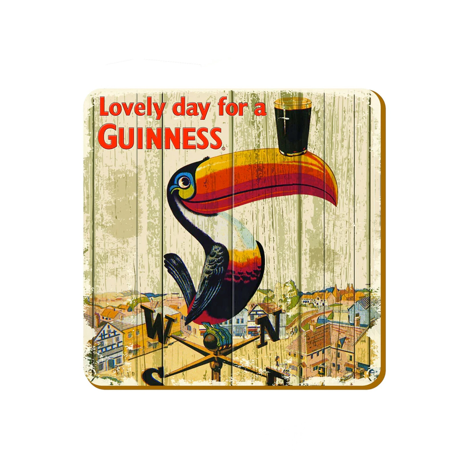 BAR GUINNESS SINGLE COASTER - Nostalgic Toucan