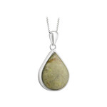 PENDANTS & NECKLACES SOLVAR STERLING & CONNEMARA TEARDROP PENDANT