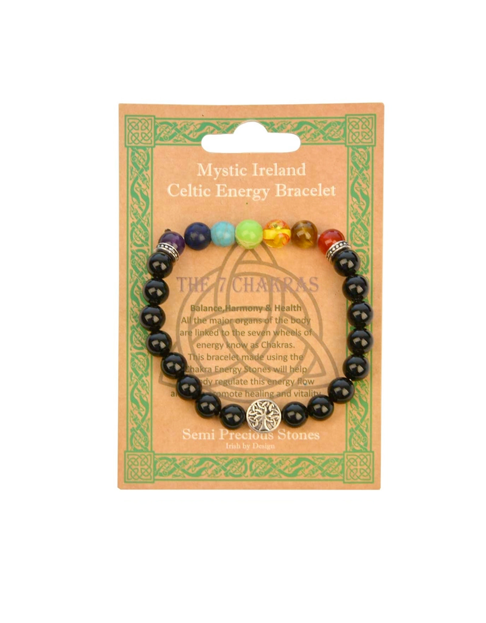 BRACELETS & BANGLES CELTIC TREE OF LIFE ENERGY BRACELET - Chakras