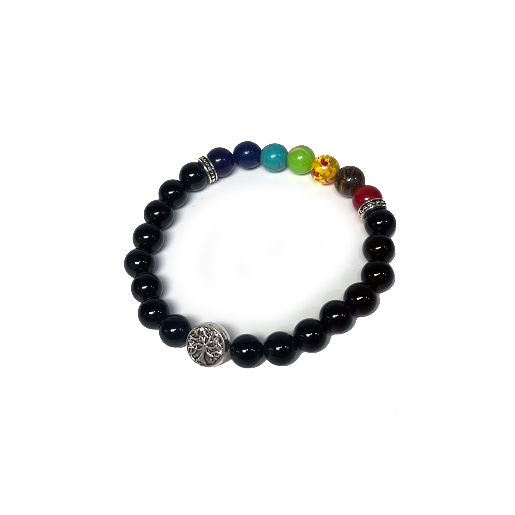 BRACELETS & BANGLES CELTIC TREE OF LIFE ENERGY BRACELET - Chakras