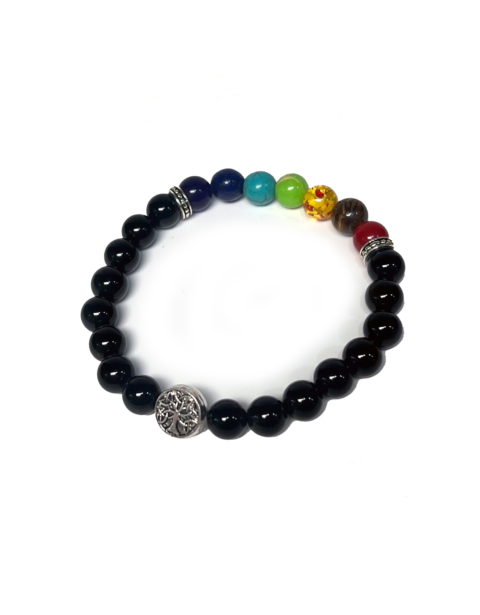 BRACELETS & BANGLES CELTIC TREE OF LIFE ENERGY BRACELET - Chakras