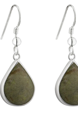EARRINGS SOLVAR STERLING & CONNEMARA TEARDROP EARRINGS