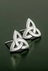 EARRINGS SOLVAR STERLING TRINITY KNOT STUD EARRINGS