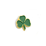 NOVELTY PINS NOVELTY GRN SHAMROCK LAPEL PINS