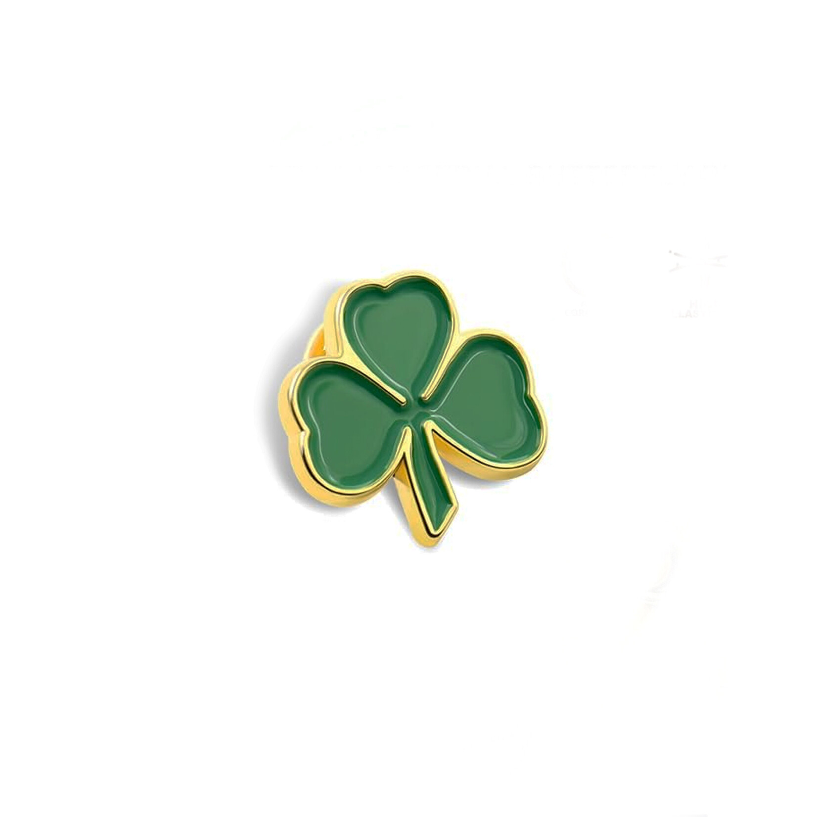 NOVELTY PINS NOVELTY GRN SHAMROCK LAPEL PINS
