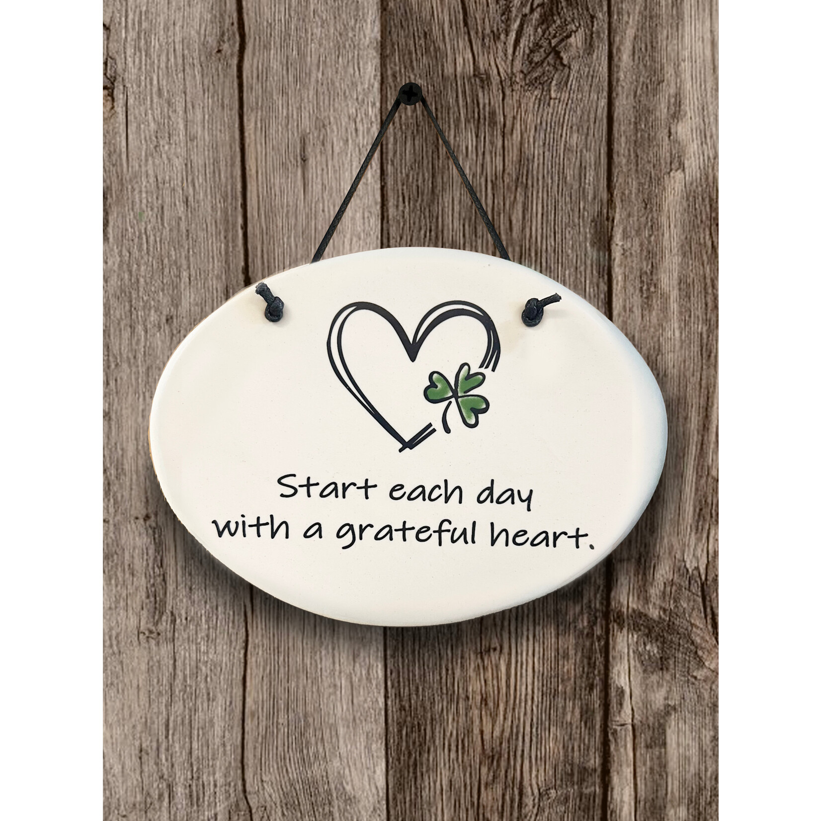 PLAQUES, SIGNS & POSTERS IRISH OVAL CERAMIC MEDIUM PLAQUE -