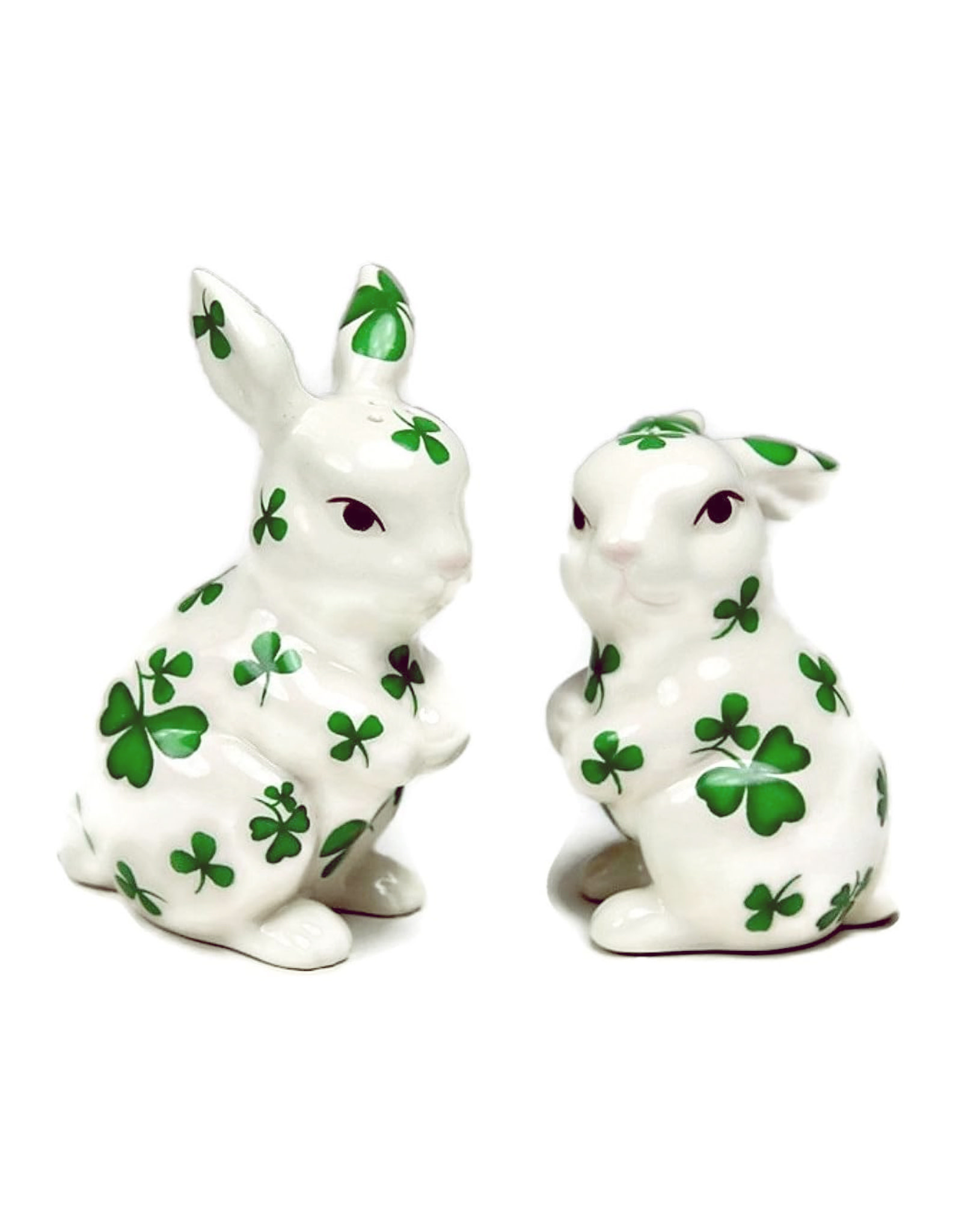 KITCHEN & ACCESSORIES SHAMROCK RABBIT SALT & PEPPER SET
