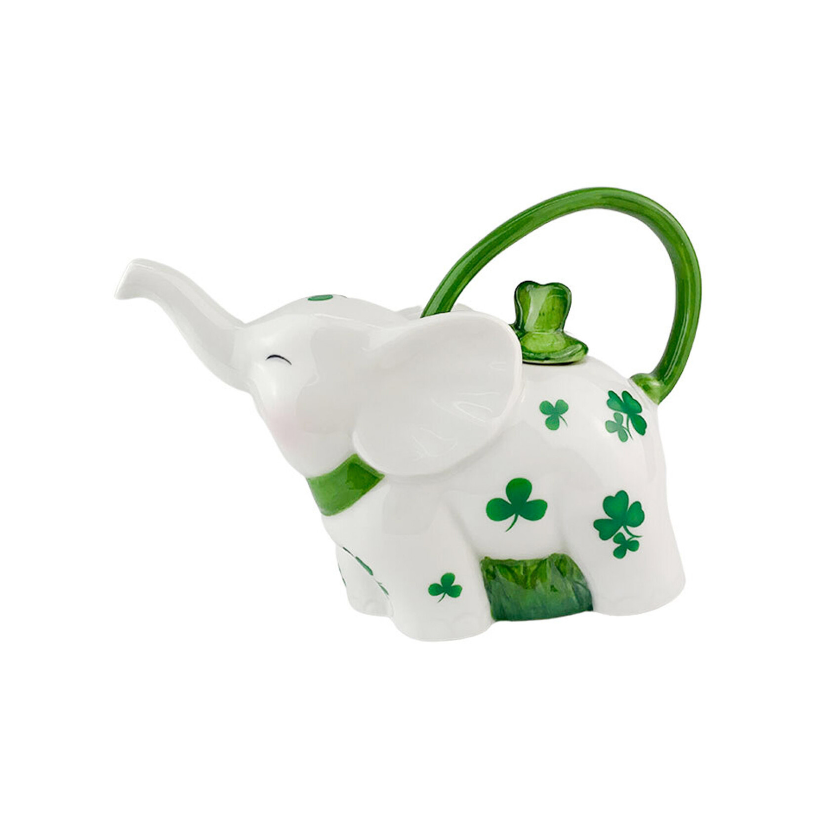 TEAPOTS, MUGS & ACCESSORIES SHAMROCK LUCKY ELEPHANT TEAPOT