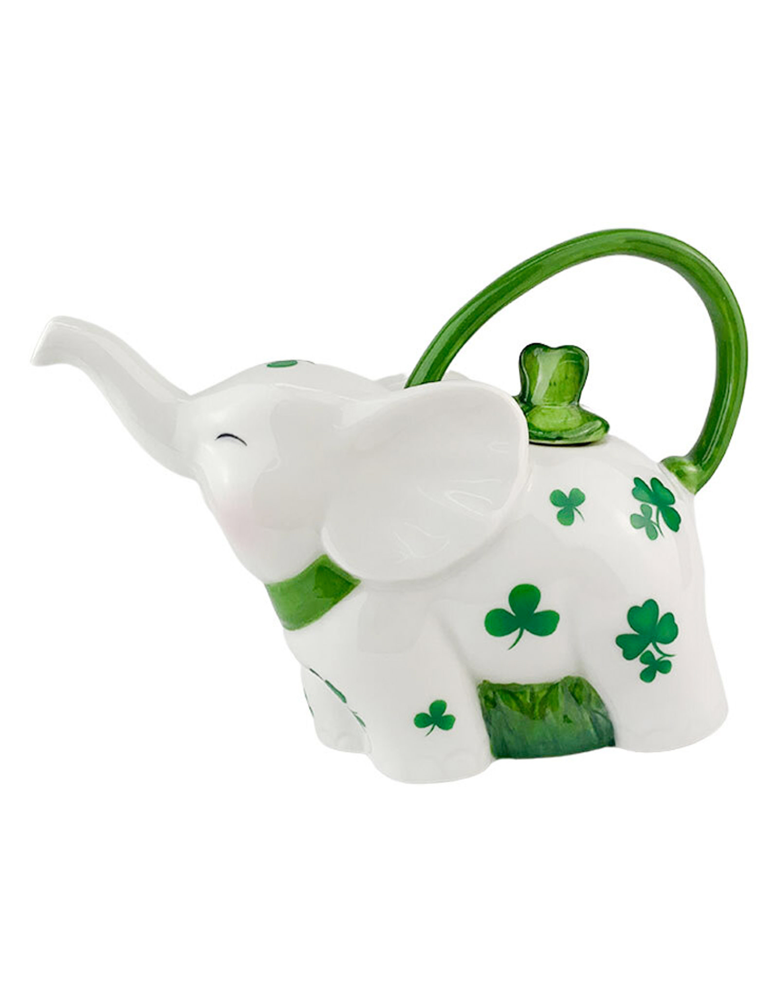 TEAPOTS, MUGS & ACCESSORIES SHAMROCK LUCKY ELEPHANT TEAPOT