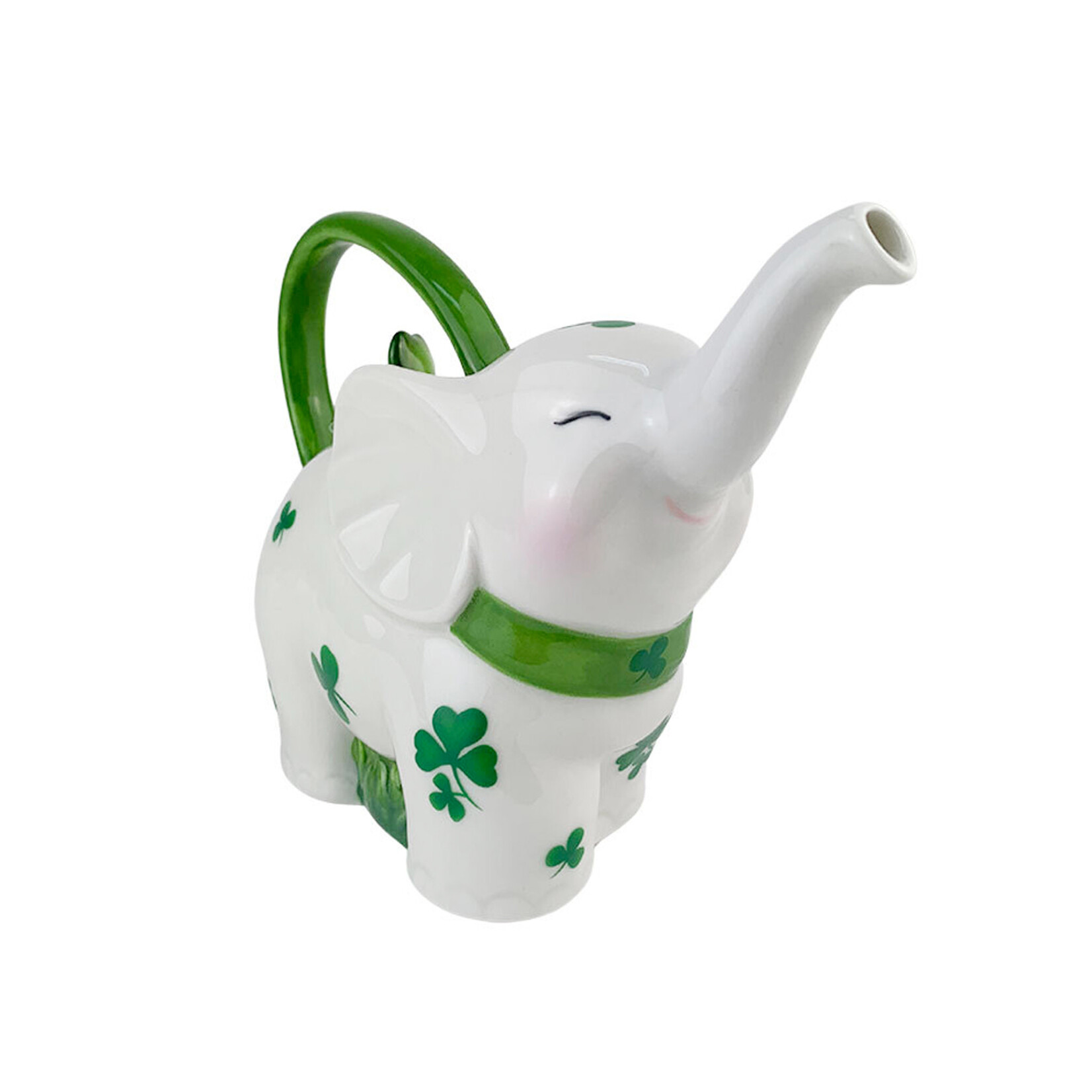 TEAPOTS, MUGS & ACCESSORIES SHAMROCK LUCKY ELEPHANT TEAPOT