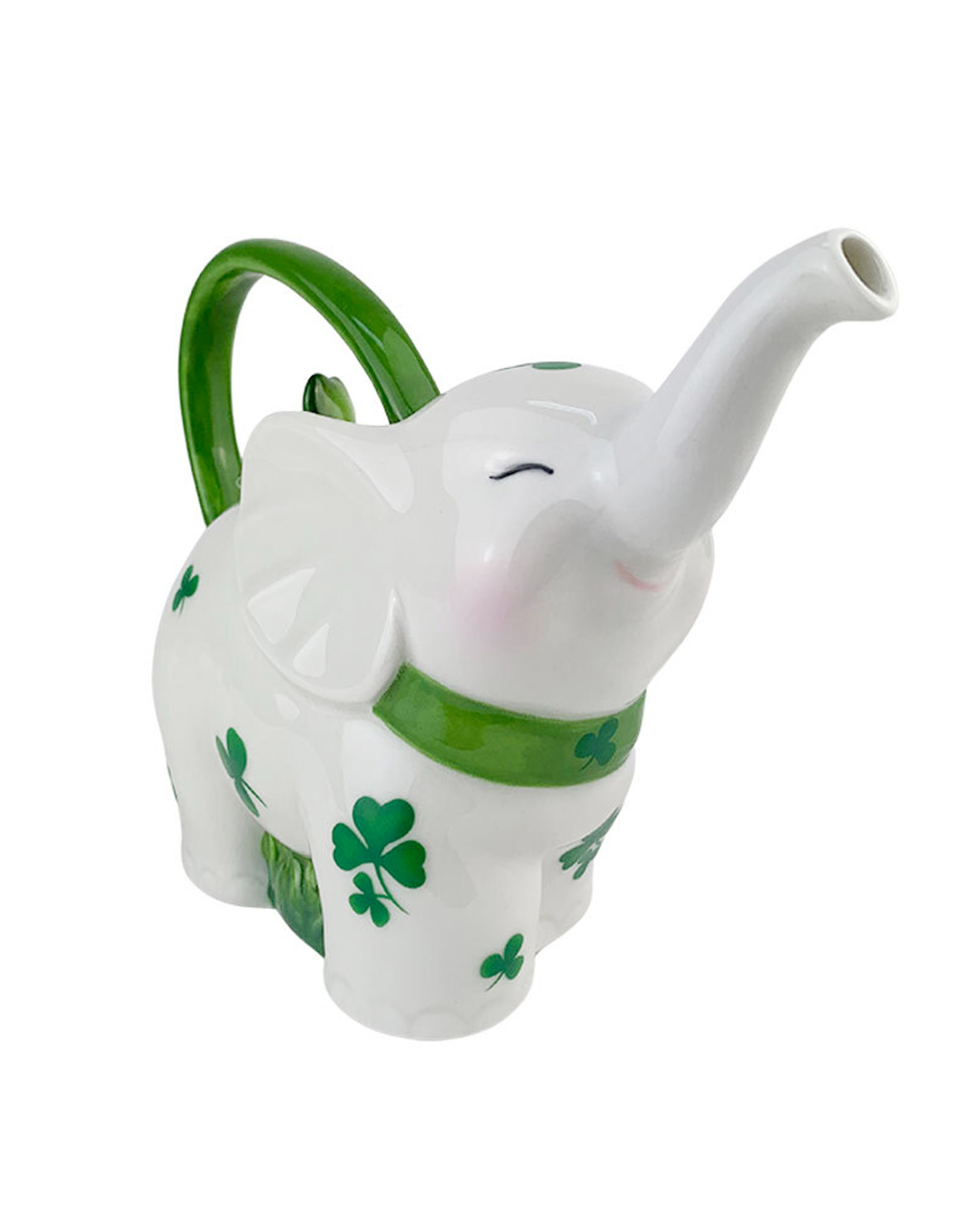 TEAPOTS, MUGS & ACCESSORIES SHAMROCK LUCKY ELEPHANT TEAPOT