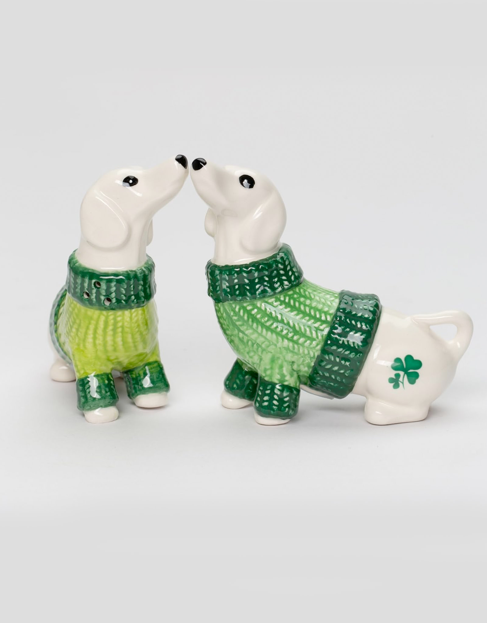 KITCHEN & ACCESSORIES IRISH DACHSHUND SALT & PEPPER SET