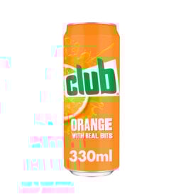 BOTTLE/CAN BEVERAGES CLUB ORANGE (330ml)