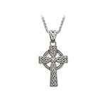 PENDANTS & NECKLACES SHANORE STERLING LRG CELTIC CROSS PENDANT