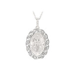 PENDANTS & NECKLACES SHANORE STERLING MIRACULOUS MEDAL