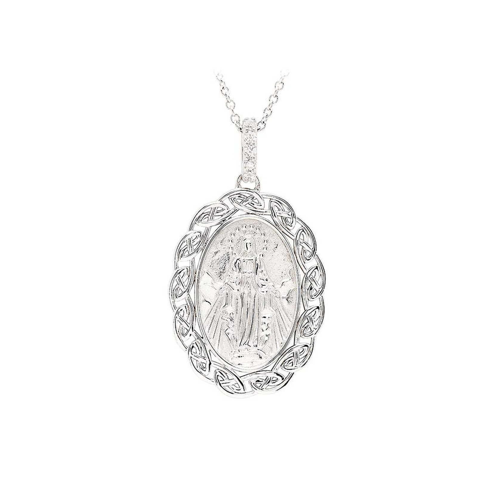 PENDANTS & NECKLACES SHANORE STERLING MIRACULOUS MEDAL