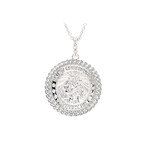 PENDANTS & NECKLACES SHANORE STERLING ST CHRISTOPHER MEDAL